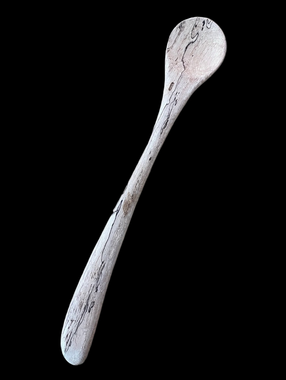 🏷 Artisan Crafted Natural Spalted Wood Cooking Spoon